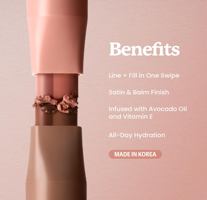 2 In 1 Double Head Lip Liner Pencil
